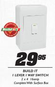 Build It 1 Lever 1 Way Switch-2x4