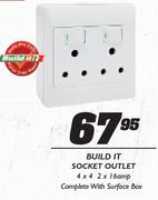 Build It Socket Outlet-4x4