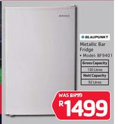 Blaupunkt 130Ltr Metallic Bar Fridge BF9401