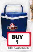 Big Jim 25Ltr Royal Blue Cooler Box-For 1