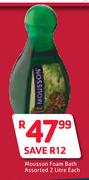 Moussom Foam Bath-2Ltr Each