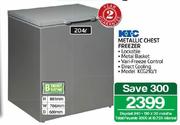 KIC 204Ltr Metallic Chest Freezer KCG210/1