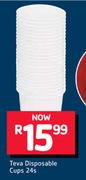 Teva Disposable Cups 24s