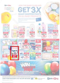 Pick n Pay : Baby Promotion Birthday Deals (25 Jun - 08 Jul 2018), page 4
