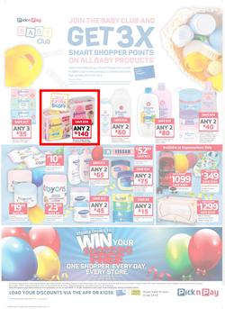Pick n Pay : Baby Promotion Birthday Deals (25 Jun - 08 Jul 2018), page 4