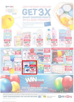 Pick n Pay : Baby Promotion Birthday Deals (25 Jun - 08 Jul 2018), page 4