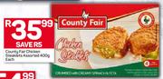 Country Fair Chicken Steaklets Assorted-400g Each