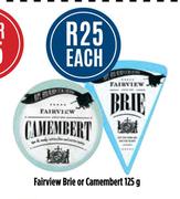 Fairview Brie Or Camembert-125g Each