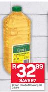 Crown Blended Cooking Oil-2Ltr