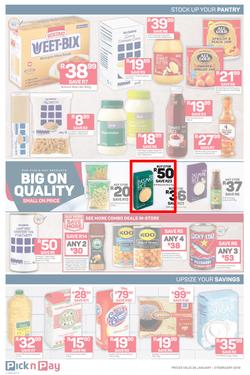 Pick n Pay Western Cape  : Unbeatable Savings (28 Jan - 03 Feb 2019), page 4