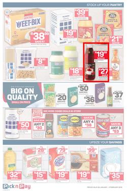 Pick n Pay Western Cape  : Unbeatable Savings (28 Jan - 03 Feb 2019), page 4