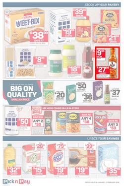 Pick n Pay Western Cape  : Unbeatable Savings (28 Jan - 03 Feb 2019), page 4