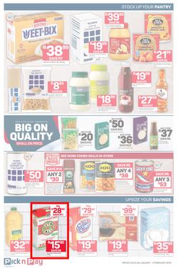 Pick n Pay Western Cape  : Unbeatable Savings (28 Jan - 03 Feb 2019), page 4