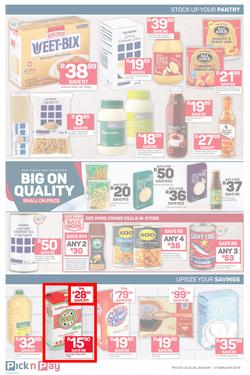 Pick n Pay Western Cape  : Unbeatable Savings (28 Jan - 03 Feb 2019), page 4