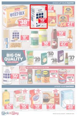 Pick n Pay Western Cape  : Unbeatable Savings (28 Jan - 03 Feb 2019), page 4