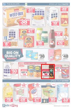Pick n Pay KZN : Unbeatable Savings (21 Jan - 27 Jan 2019), page 4