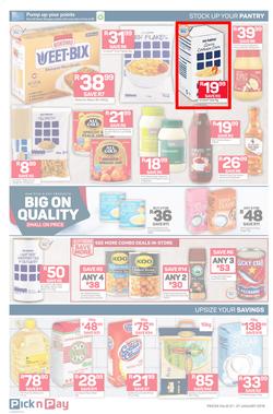 Pick n Pay KZN : Unbeatable Savings (21 Jan - 27 Jan 2019), page 4
