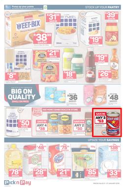 Pick n Pay KZN : Unbeatable Savings (21 Jan - 27 Jan 2019), page 4