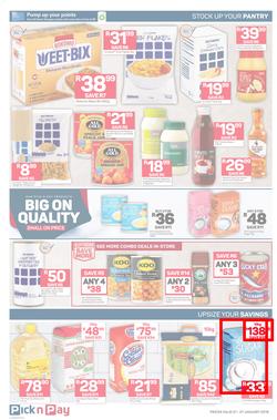 Pick n Pay KZN : Unbeatable Savings (21 Jan - 27 Jan 2019), page 4