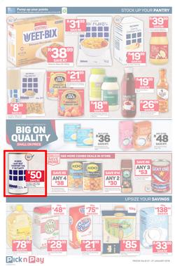 Pick n Pay KZN : Unbeatable Savings (21 Jan - 27 Jan 2019), page 4