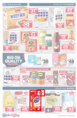 Pick n Pay KZN : Unbeatable Savings (21 Jan - 27 Jan 2019), page 4