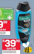 Palmolive Shower Gel Assorted-500ml Each