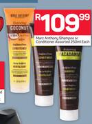 Marc Anthony Shampoo Or Conditioner Assorted-250ml Each