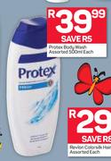 Protex Body Wash Assorted-500ml Each