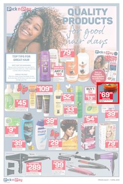 Pick n Pay  Gauteng, Free State, North West, Mpumalanga, Limpopo and Northern Cape : : Easter Massive Savings (01 Apr - 07 Apr 2019), page 4