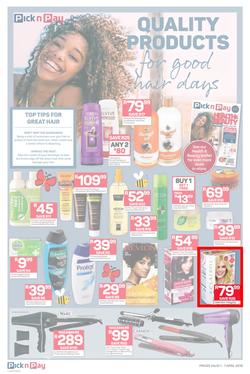 Pick n Pay  Gauteng, Free State, North West, Mpumalanga, Limpopo and Northern Cape : : Easter Massive Savings (01 Apr - 07 Apr 2019), page 4