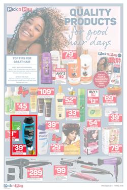 Pick n Pay  Gauteng, Free State, North West, Mpumalanga, Limpopo and Northern Cape : : Easter Massive Savings (01 Apr - 07 Apr 2019), page 4