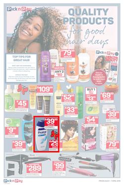 Pick n Pay  Gauteng, Free State, North West, Mpumalanga, Limpopo and Northern Cape : : Easter Massive Savings (01 Apr - 07 Apr 2019), page 4
