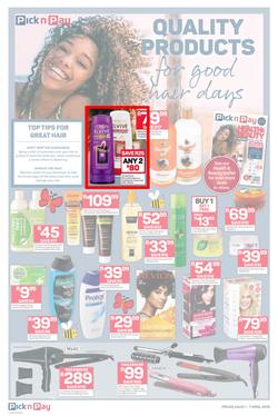 Pick n Pay  Gauteng, Free State, North West, Mpumalanga, Limpopo and Northern Cape : : Easter Massive Savings (01 Apr - 07 Apr 2019), page 4