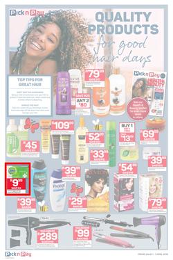 Pick n Pay  Gauteng, Free State, North West, Mpumalanga, Limpopo and Northern Cape : : Easter Massive Savings (01 Apr - 07 Apr 2019), page 4