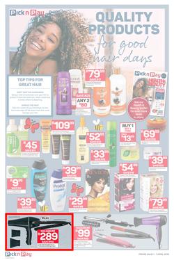 Pick n Pay  Gauteng, Free State, North West, Mpumalanga, Limpopo and Northern Cape : : Easter Massive Savings (01 Apr - 07 Apr 2019), page 4