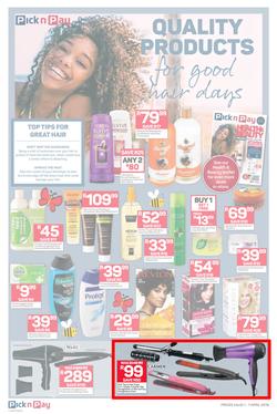 Pick n Pay  Gauteng, Free State, North West, Mpumalanga, Limpopo and Northern Cape : : Easter Massive Savings (01 Apr - 07 Apr 2019), page 4