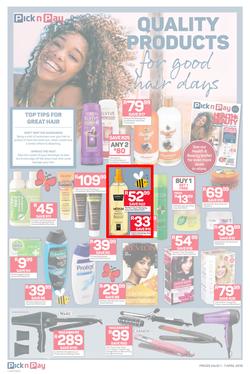 Pick n Pay  Gauteng, Free State, North West, Mpumalanga, Limpopo and Northern Cape : : Easter Massive Savings (01 Apr - 07 Apr 2019), page 4