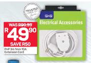 PnP 3m 1mm 10A Extension Cord