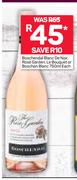 Boschenal Blanc De Noir, Rose Garden, Le Bouquet Or Boschen Blanc-750ml Each