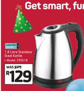Counter Point 1.8Ltr Stainless Steel Kettle CPSS18