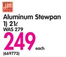 Hart 21Ltr Aluminium Stewpan-Each