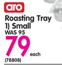 Aro Small Stainless Steel Roasting Tray-Each