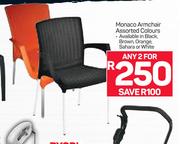 Monaco Armchair Assorted Colours-For 2
