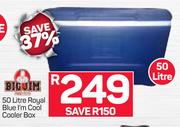 Big Jim 50Ltr Royal Blue I'm Cool Cooler Box