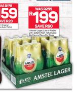 Amstel Lager, Lite Or Radler Non Returnable Bottles Cans-24 x 330ml Per Case