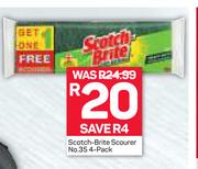 Scotch Brite Scourer No.35 4 Pack
