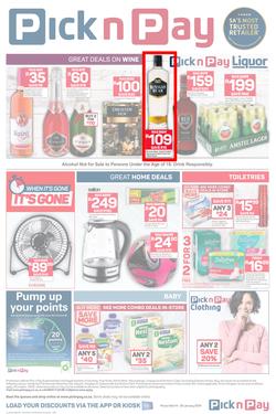 Pick n Pay  Gauteng, Free State, North West, Mpumalanga, Limpopo and Northern Cape : Unbeatable Savings  (14 Jan - 20 Jan 2019), page 4