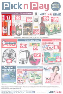 Pick n Pay  Gauteng, Free State, North West, Mpumalanga, Limpopo and Northern Cape : Unbeatable Savings  (14 Jan - 20 Jan 2019), page 4