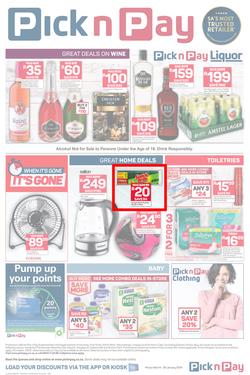 Pick n Pay  Gauteng, Free State, North West, Mpumalanga, Limpopo and Northern Cape : Unbeatable Savings  (14 Jan - 20 Jan 2019), page 4