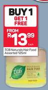 TCB Naturals Hair Food-125ml Each